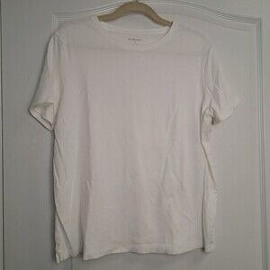 Kim Rogers Short Sleeve White T Shirt